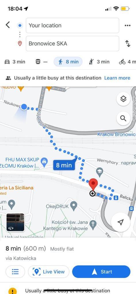 Bronowice Lägenhet Krasków Exteriör bild