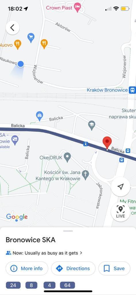 Bronowice Lägenhet Krasków Exteriör bild